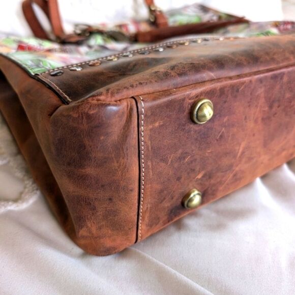 Firenze Bella Italian Artsy Large Handcrafted Tote Bag  NWOT - Picture 10 of 17